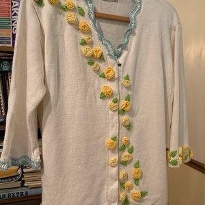 Lovely detailed Storybook knit sweater.NWOT